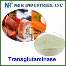 Grasa alimentaria transglutaminasa en polvo / 80146-85-6 / transglutaminasa 100U / g